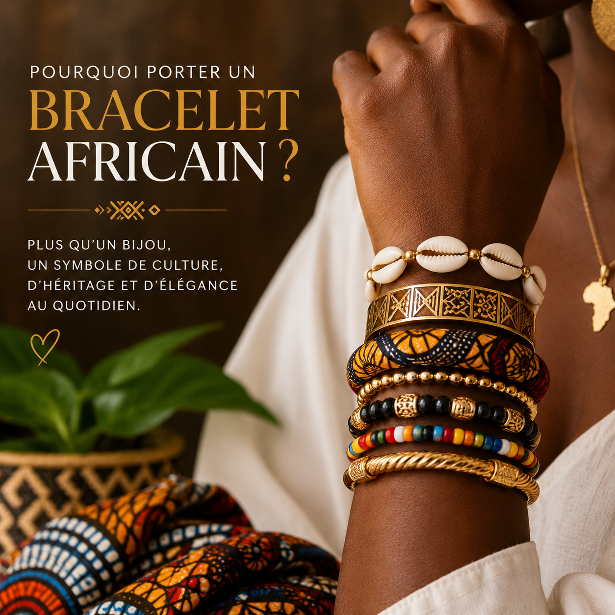 Bracelet africain femme : comment choisir le bon modèle