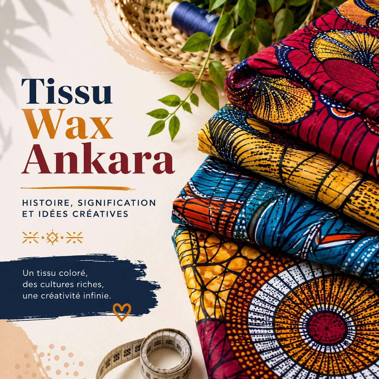 Tissu Ankara : tout savoir sur le wax africain