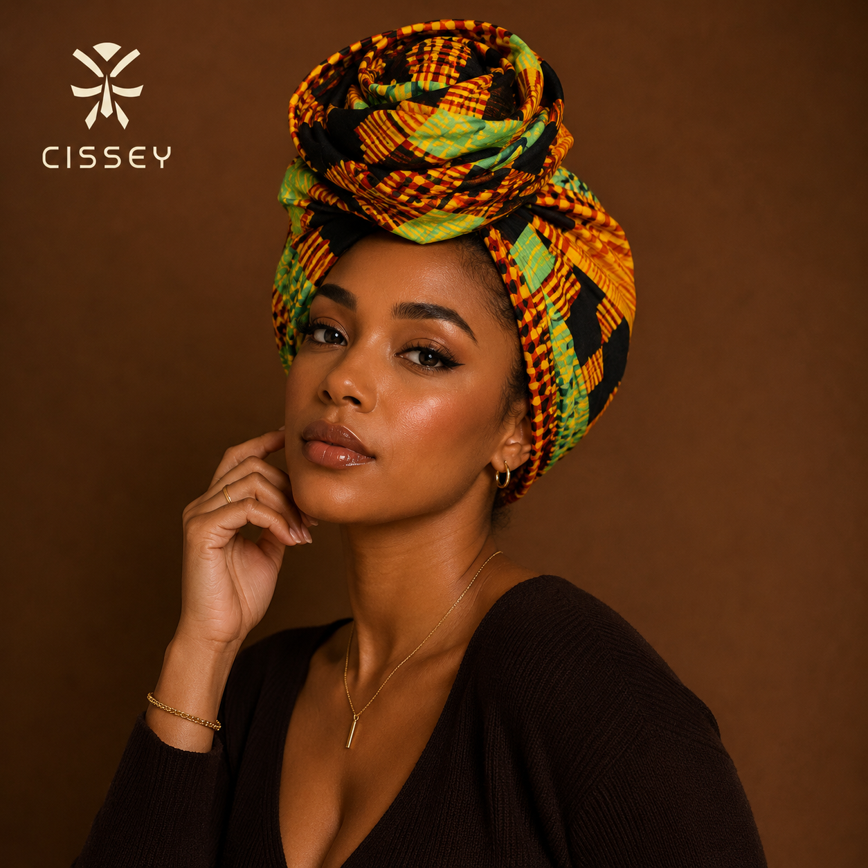 Turban Kente Glory Cissey Clothing- Féminin- Elegant