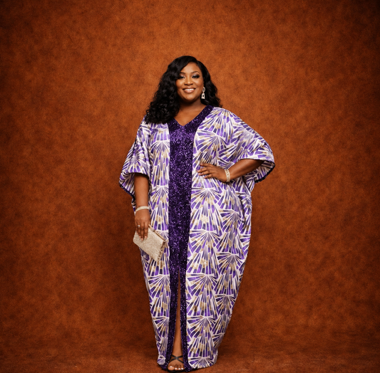 Caftan abaya de la marque cissey clothing afro mode
