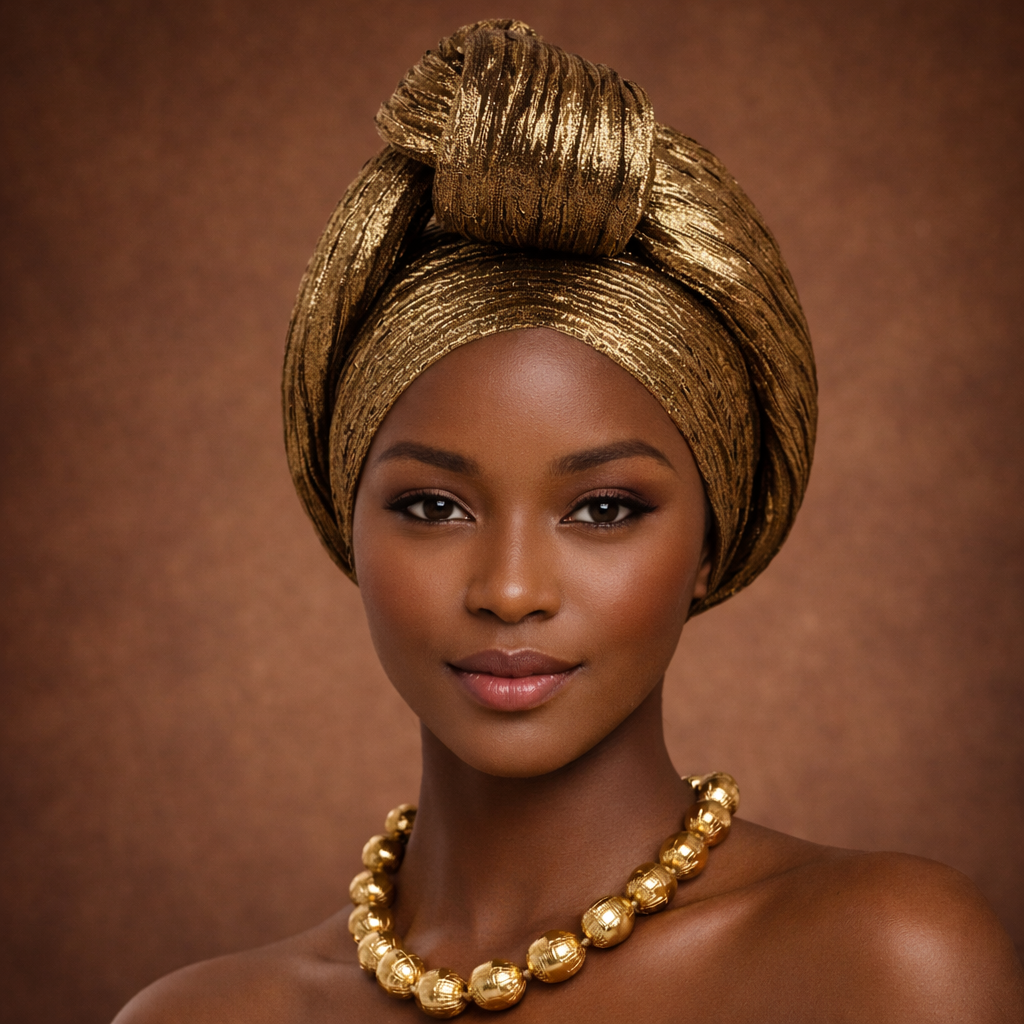 Turban Glam Knot™ – Style instantané & protection des cheveux