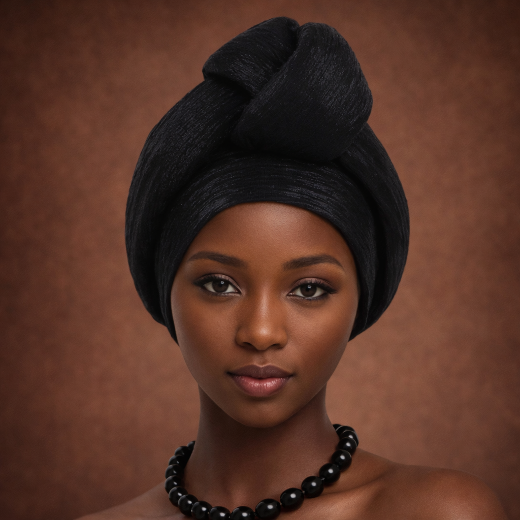 Turban Glam Knot™ – Style instantané & protection des cheveux