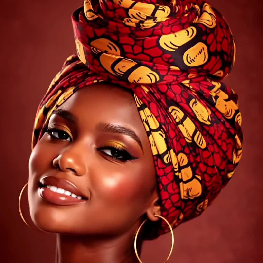 Turban Ankara soleil Cissey Clothing vue zoom