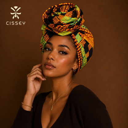 Turban Kente Glory Cissey Clothing- Féminin- Elegant