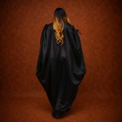 Cape Kaftan Satin Prestige Cissey vue de dos