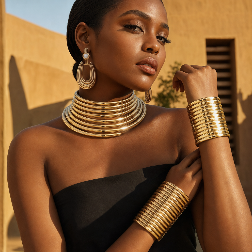 Parure Racines — portée golden hour — Cissey Clothing